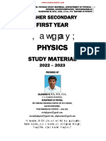 Namma Kalvi 11th Physics Minimum Study Material em 219350