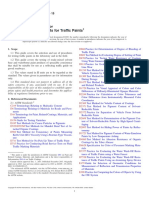 Selection of Tests For Traffic Paints