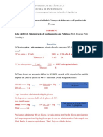 GABARITOexercícios de Medicação-2 Sem 2022