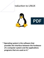 Introduction About LINUX