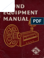 B64 Sound Equipment Manual