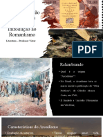 Caramuru e IntroduÃ Ã o Ao Romantismo