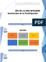 Baremo de Desempeño y Restricción en La Participación