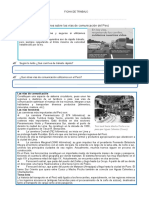 Ficha de Trabajo Vias de Comunicacion Perú