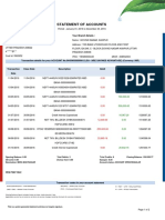 Statement of Accounts: Your Branch Details