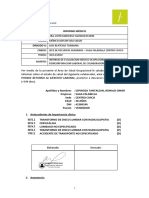 Informe Medico - No Apto - Ronald Omar Espinoza Tantalean