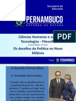 Os Desafios Da Política No Novo Milênio