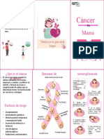 Triptico Cáncer de Mama