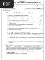 Examen de Liderazgo de Educativo