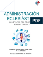 Administraciòn Eclesiastica