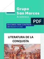 Literatura de La Conquista Sa 21