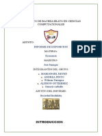 Informe de Quimica