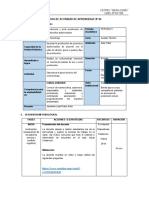 2.2. 4. Ficha de Sesión de Aprendizaje