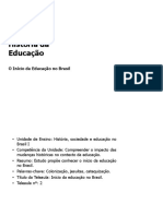 História Da Educação