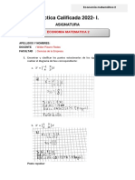 RESUELTO Practica Calificada de Economía Matemática 2