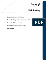 Part 5 - IPv4 Routing