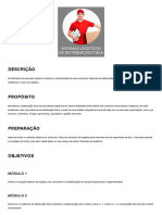 Módulo I - Sistemas Logisticos de Distribuição Física