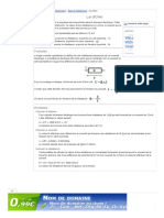 Loi D'ohm - Cours Électronique