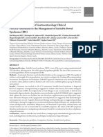 Canadian Association of Gastroenterology Clinical Practice Guideline For The Management of Irritable Bowel Syndrome (IBS)