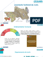 Proceso de Ordenamiento Territorial Del Departamento JUNIN