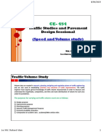 CE 454 - Speed and Volume Study