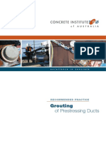 Concrete Institute of Australia - Recomended Practice - Z3 Grouting of Prestressing Ducts