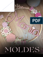 Molde - Curso Gratuito Guirlanda Maria