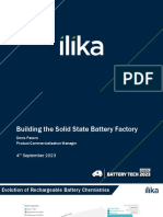 Building The Solid-State Battery Factory