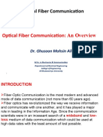 Optical Fiber Communication: An Overview