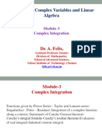 Module-3 - Complex Integration - 1