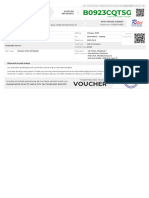 Hotel Voucher - B0923CQTSG