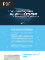 The Ultimate Guide To ChatGPT Prompts