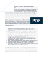 Espiritualidade e Bem-Estar Psicológico - Explorando As Interações e Impactos Na Saúde Mental