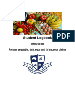 SITHCCC030 Student Logbook V 1.1