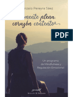 Mente Plena, Corazón Contento. Un Programa de Mindfulness y Regulación Emocional - Gonzalo Pereyra Sáez