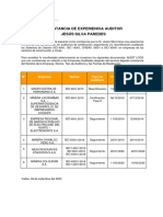 Constancia de Auditor JS