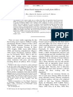 Hill, Griffith, Miguel, 2019 - Using Equivalence-Based Instruction To Teach Piano Skills To Children