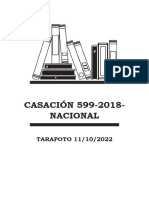 Casación 599-2018 - Nacional