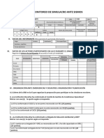 Ficha de Monitoreo Ante Sismo - 2023