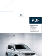 Ssangyong Rexton Brochure