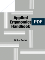 Michael J. Burke (Author) - Applied Ergonomics Handbook-CRC Press (1991)