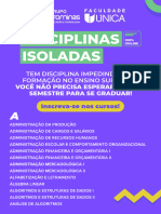 Matérias Isoladas