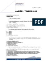 Evaluacion Taller Siga