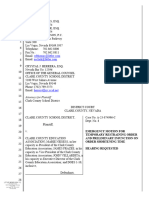 2023-09-11 - Emergency Motion For Temporary Restraining Order and Preliminary Injunction OST