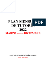 Plan de Tutoría 2022