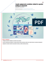 Comparative Analysis Reveals Epigenomic Evolution Related To Species Traits and Genomic Imprinting in Mammals