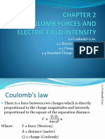 A282 Chapter 2 - Coulomb Forces and Electric Field Intensity