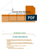 Design Shear Wall