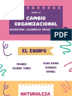 Cambio Organizacional-Equipo 4