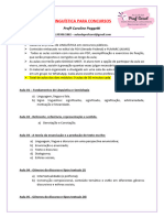 APOSTILA Sobre LINGUÍSTICA para Concursos